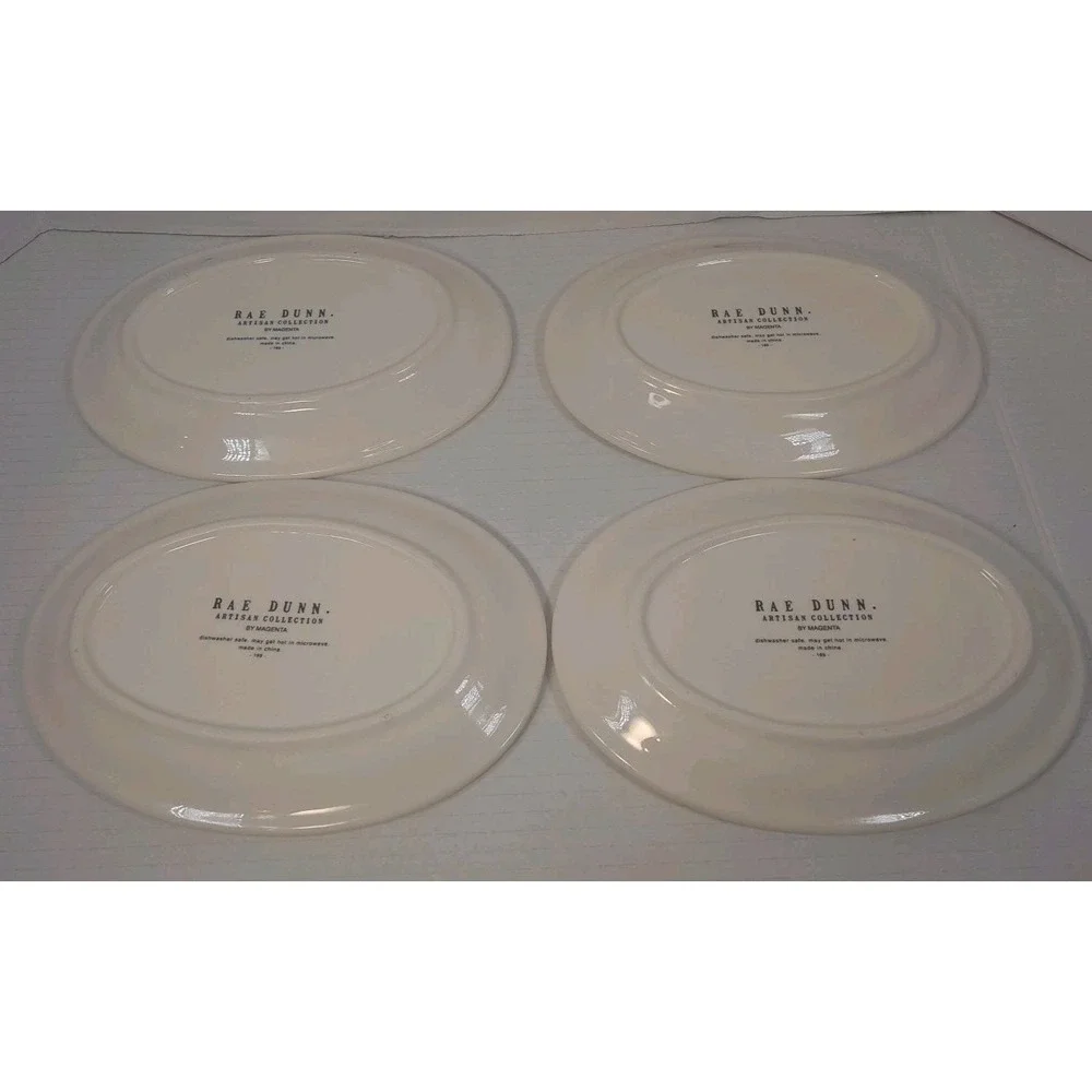Set Of 4 Rae Dunn Artisan‎ Collection 8